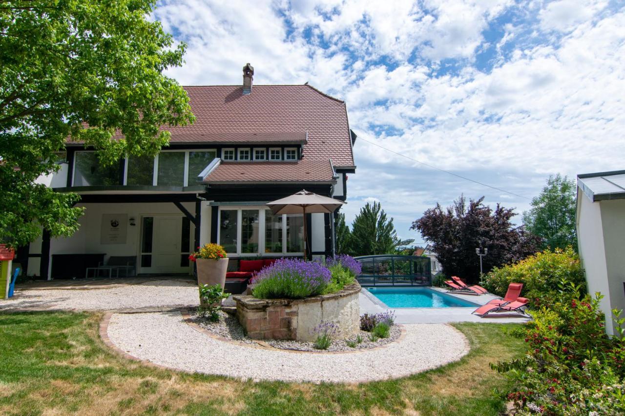 La Villa Du Coteau Obernai Bagian luar foto